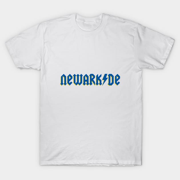 Delaware lightning lettering T-Shirt by Rpadnis